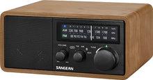 Load image into Gallery viewer, Sangean WR-11BT+ AM/FM/BT Ported wooden cabinet radio, plus Bluetooth.