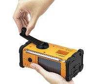 Load image into Gallery viewer, Sangean MMR-88 Emergency AM/FM radio, solar, dynamo or 5v in via USB micro.