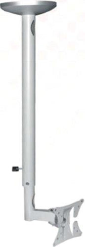 Ezymount VCL-100 LCD ceiling mount (100x100) 620mm to 870mm extns, tilt,Silver up to 22