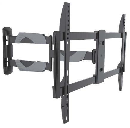 Ezymount VLM-4600 Full motion wall mount, 610mm ext., interface up to 600 x 400