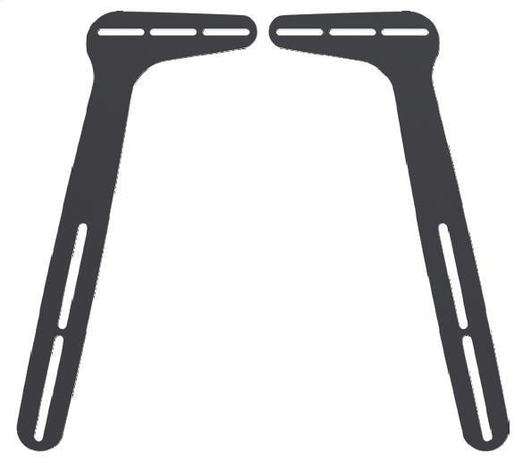 Ezymount VSB-100 Universal Sound Bar mounting Kit - especially on articulated brackets