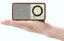 Load image into Gallery viewer, Sangean WR-7CW Genuine Mini Bluetooth speaker with FM tuner, rechargeable 36Hr battery Cherry